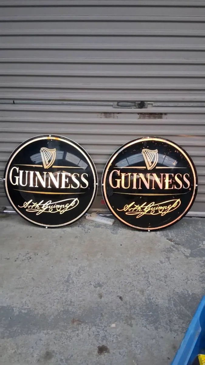 Guinness signs - Image 1