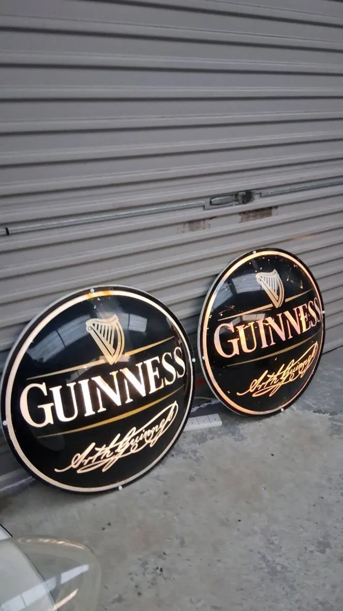 Guinness signs - Image 2