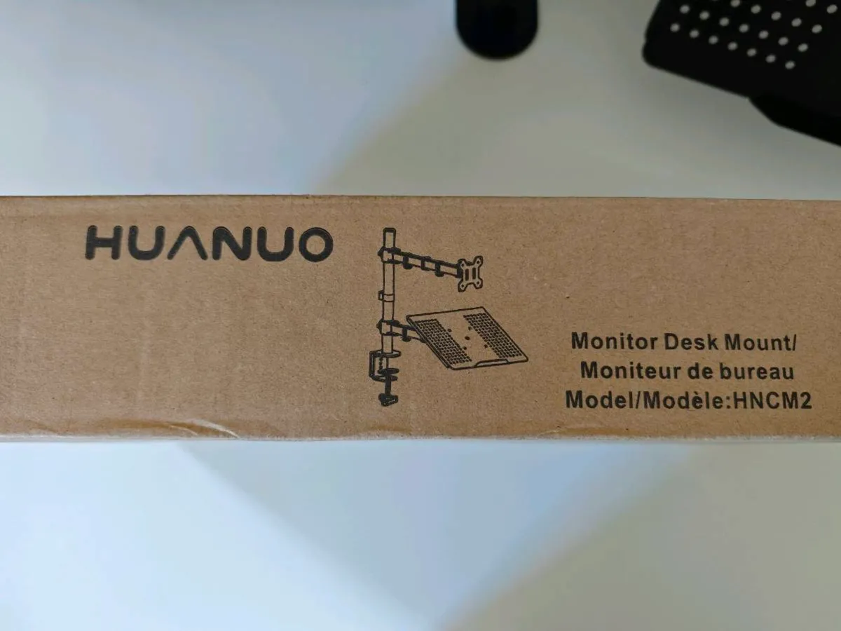 Home Office Setup – Desk + Monitor + Dual Mount - Image 4