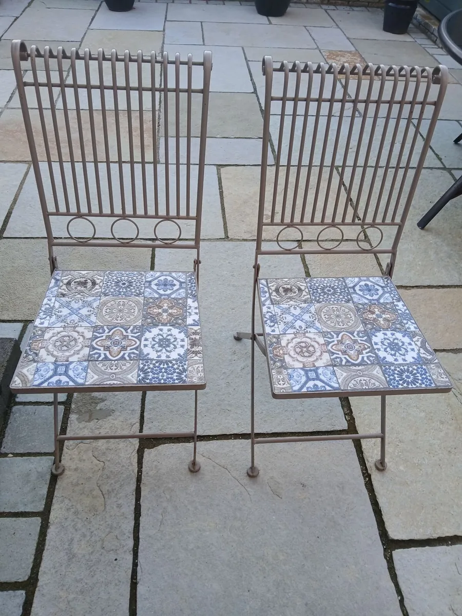 Garden patio chairs - Image 2