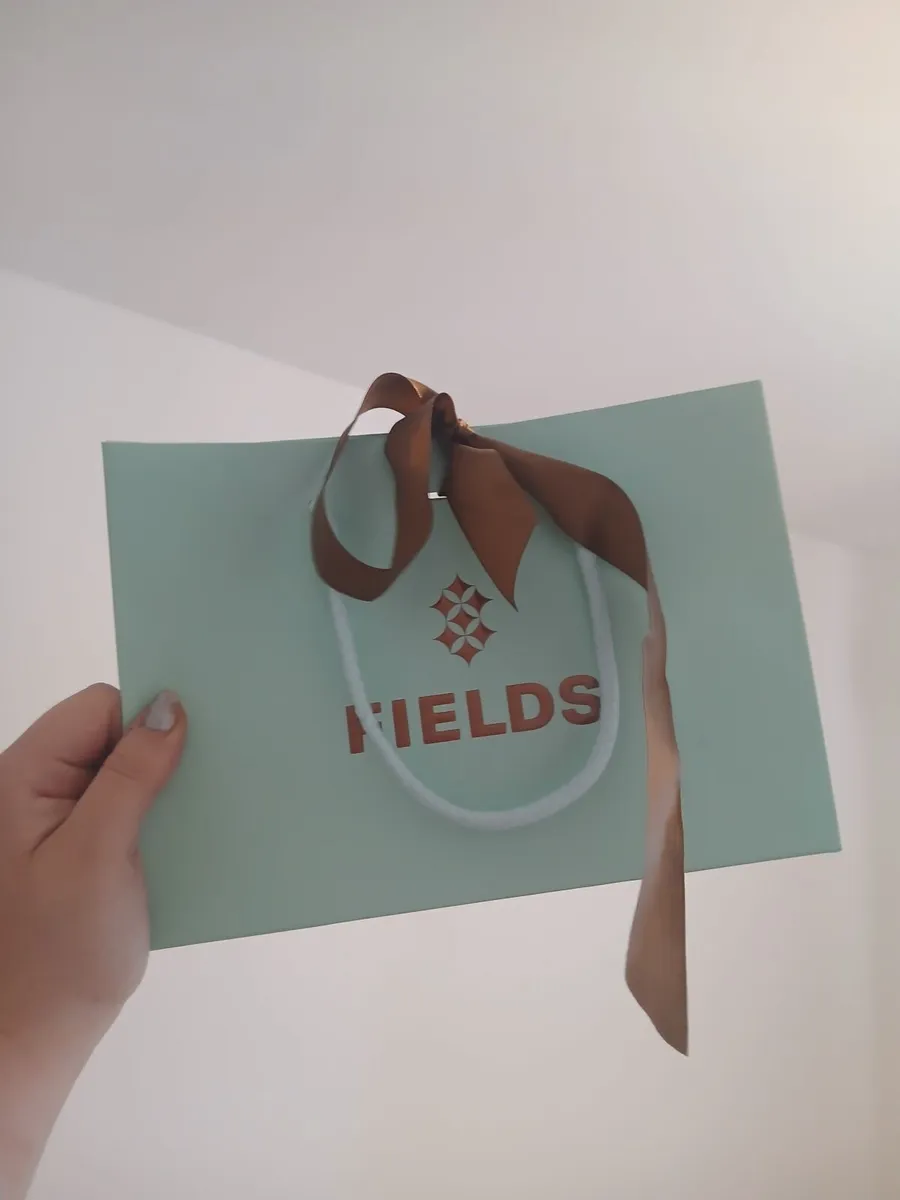 Mens silver ring - fields - Image 2