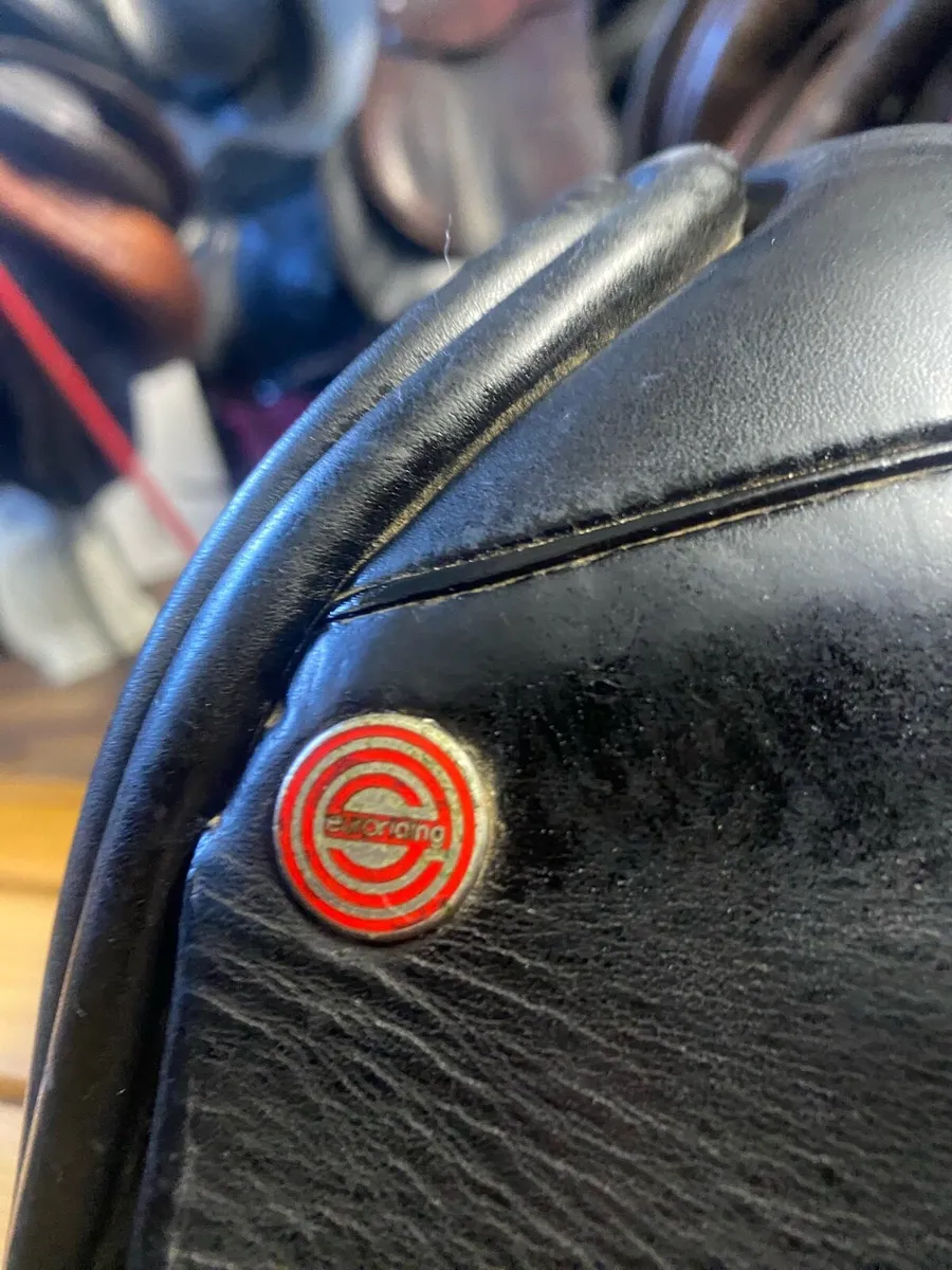 Euroriding VSD 17” Leather saddle - Image 2