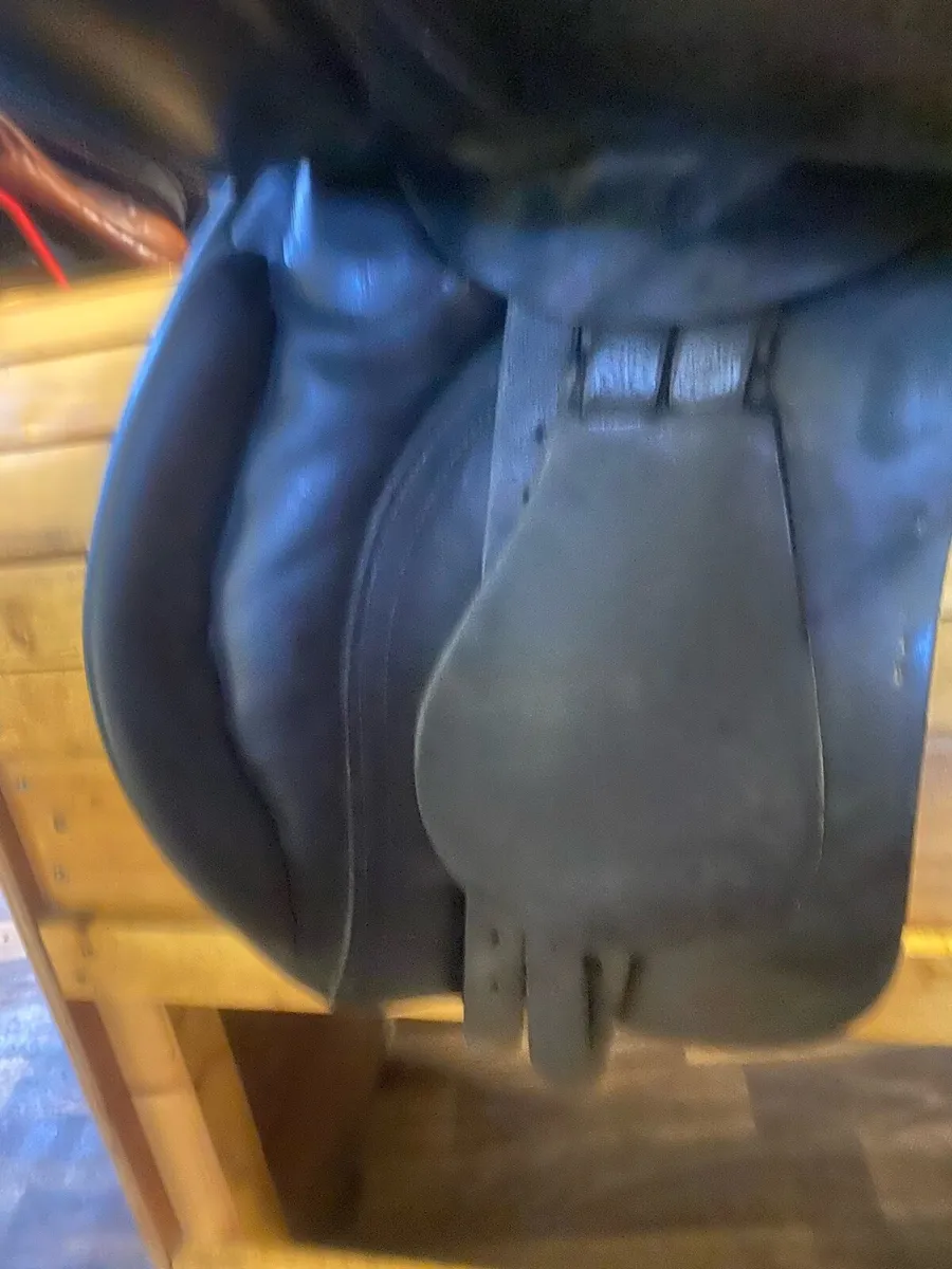 Euroriding VSD 17” Leather saddle - Image 3