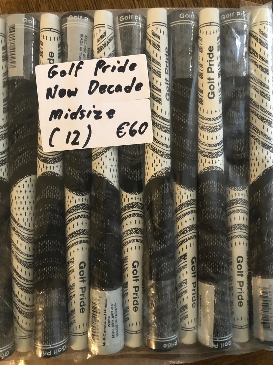 Set (12) Midsize Golf Pride  Grips ( Final Price ) - Image 2