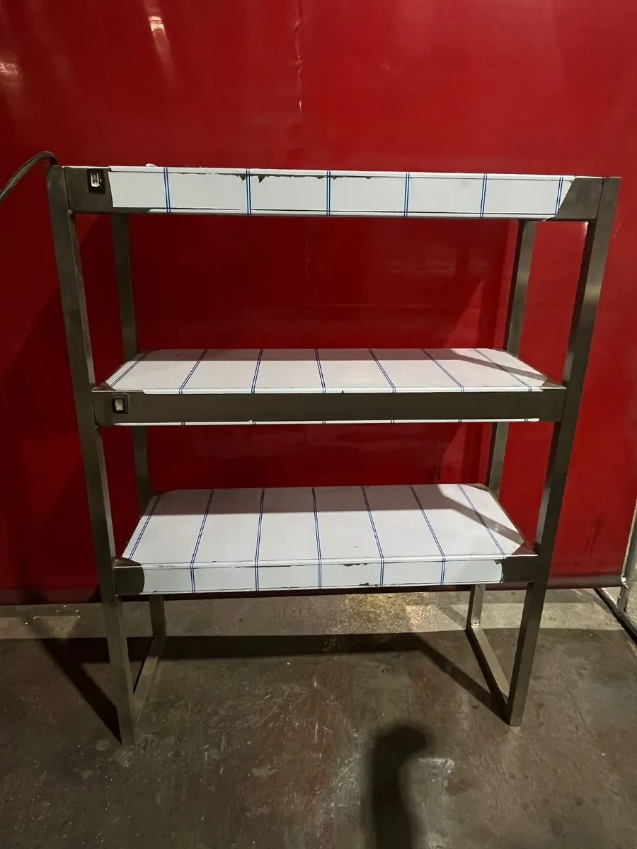 3 tier heated over shelf - Image 1