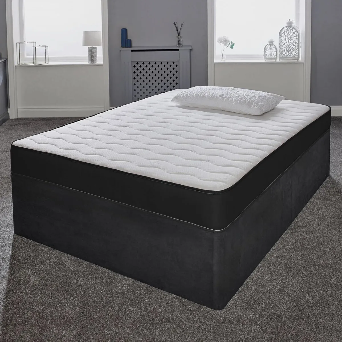 Cooltouch Colours Black Double Mattress - - Image 2