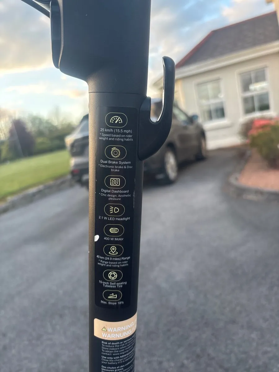 Ninebot e-scooter - Image 4