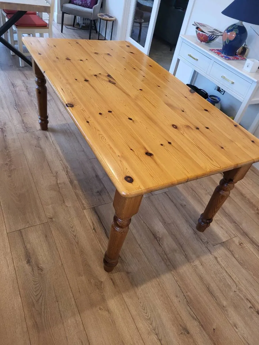 Pine Kitchen Table - Image 1