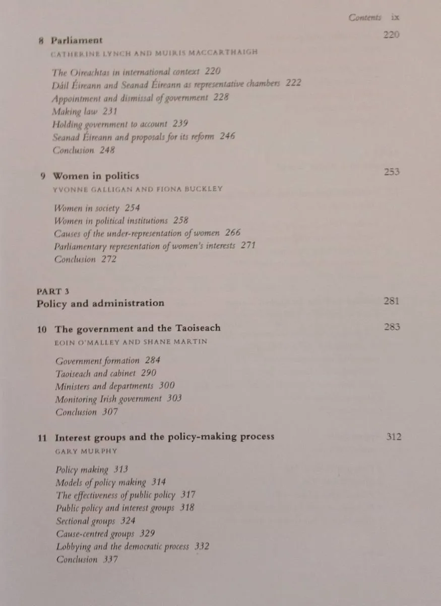 Politics in the Republic of Ireland Book - Image 4