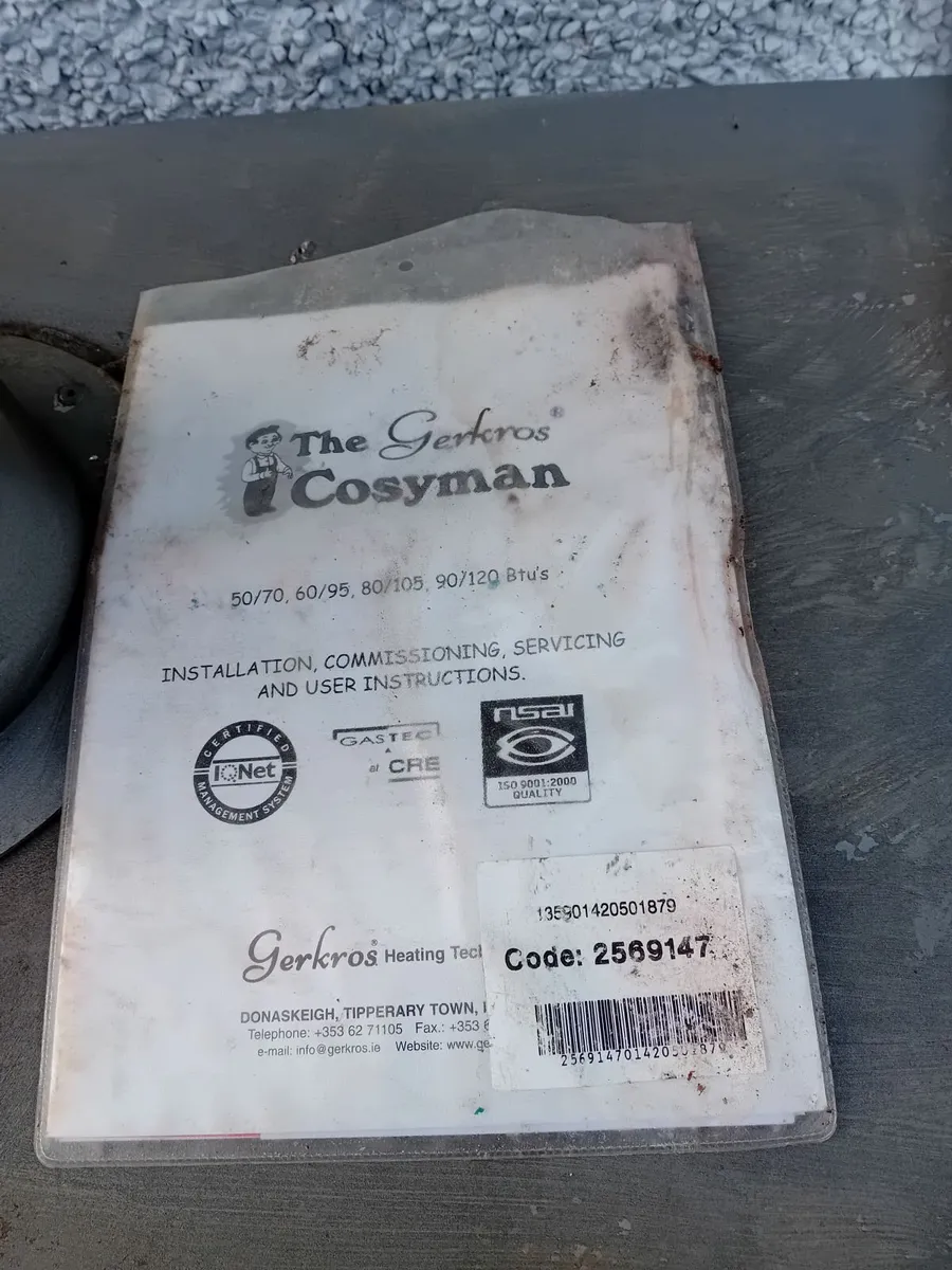 Oil boiler with burner - Image 2