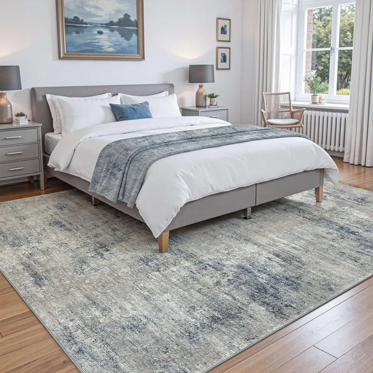 Modern Abstract Area Rugs 152 x 244 cm Non-slip - Image 3