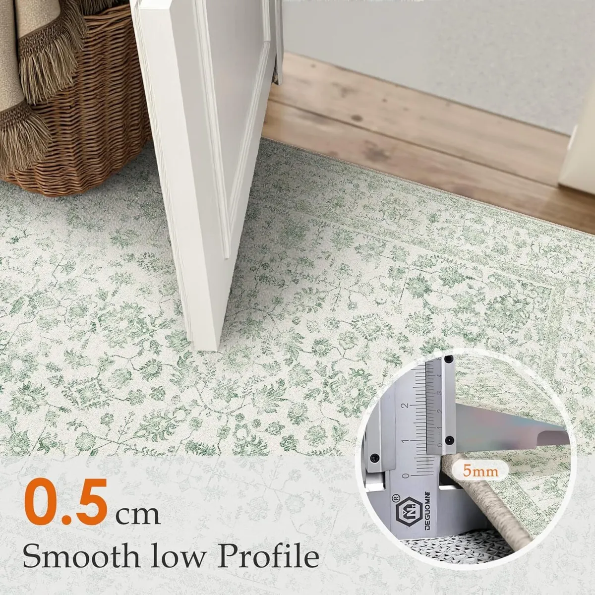 Rugs Living Room 200x300 cm Large Vintage - Image 3