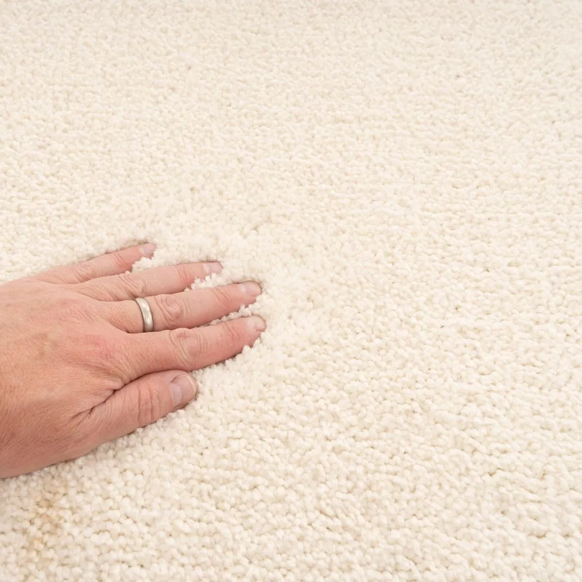 Ivory White Machine Washable Warm Insulating Soft - Image 3