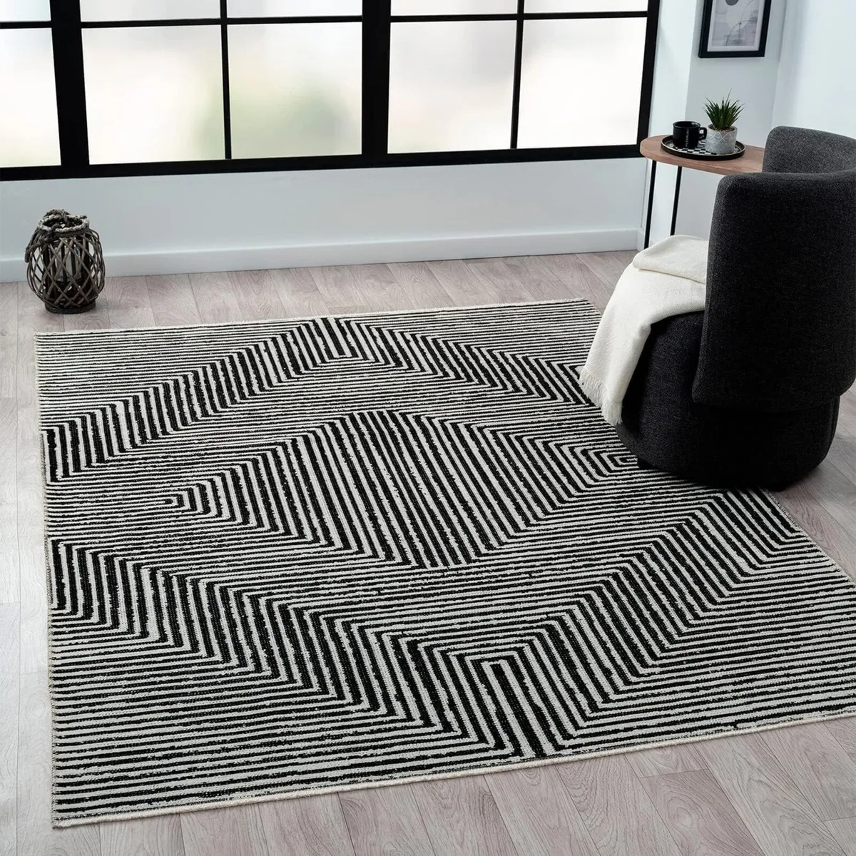 Washable Area Rug Stain Resistant Easy to Clean - Image 1