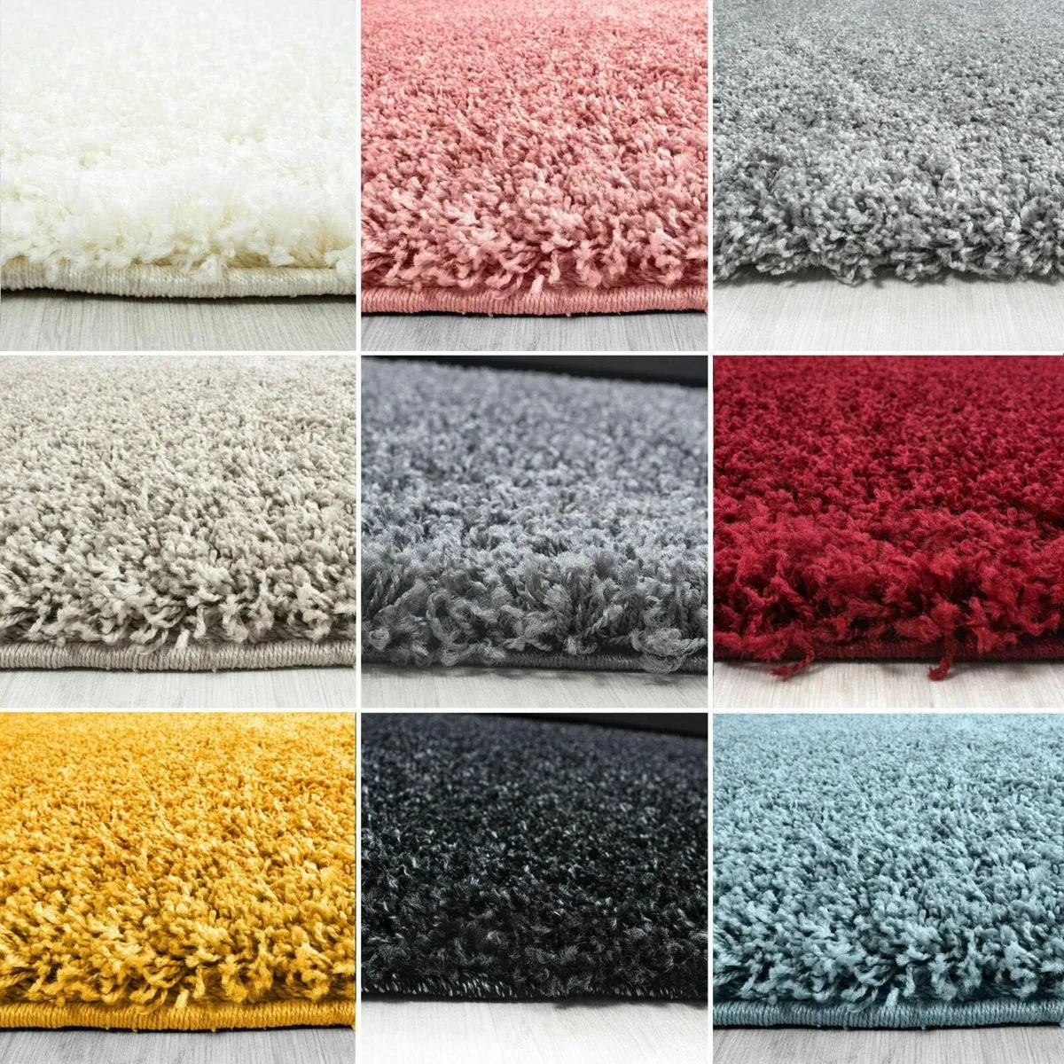 SHAGGY RUG 30MM / 3cm Modern Rugs Living Room - Image 4
