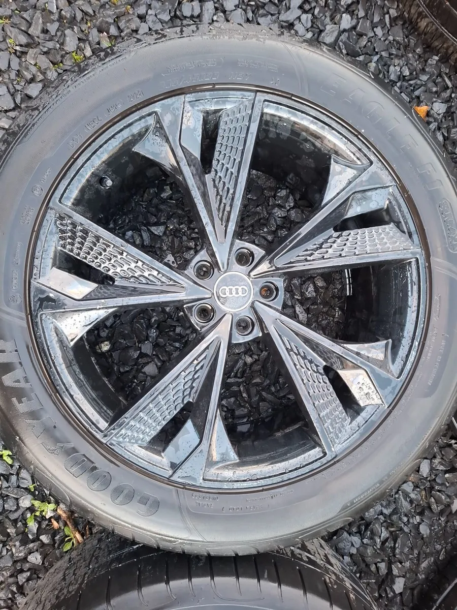 20" Audi Alloys with tyres - Image 2