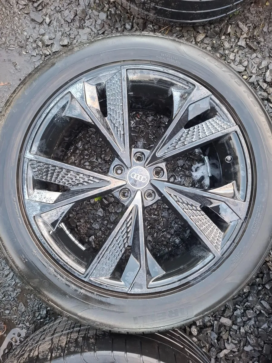 20" Audi Alloys with tyres - Image 4