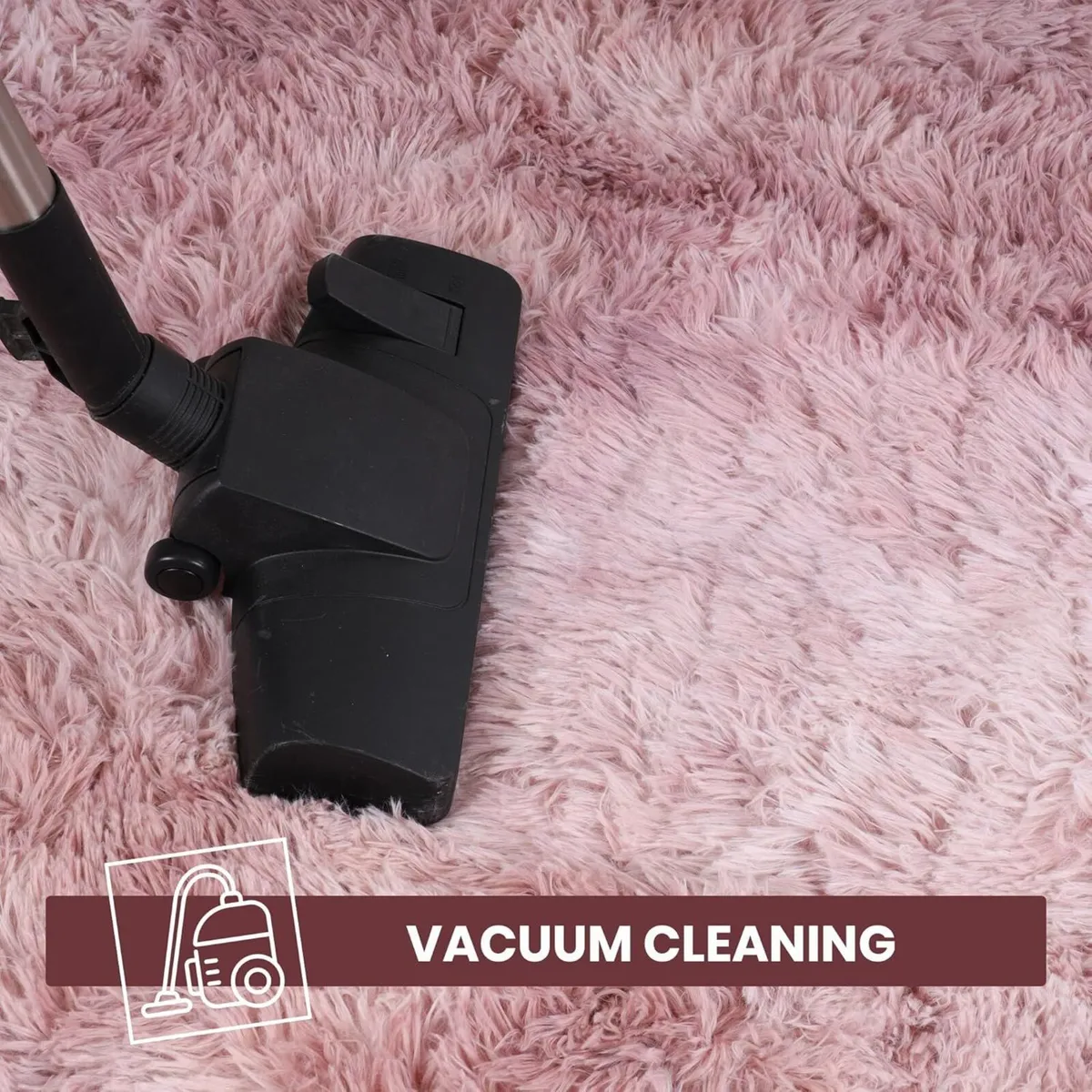 Rugs Living Room Large 200x290 cm Soft Fluffy Tie - Image 4