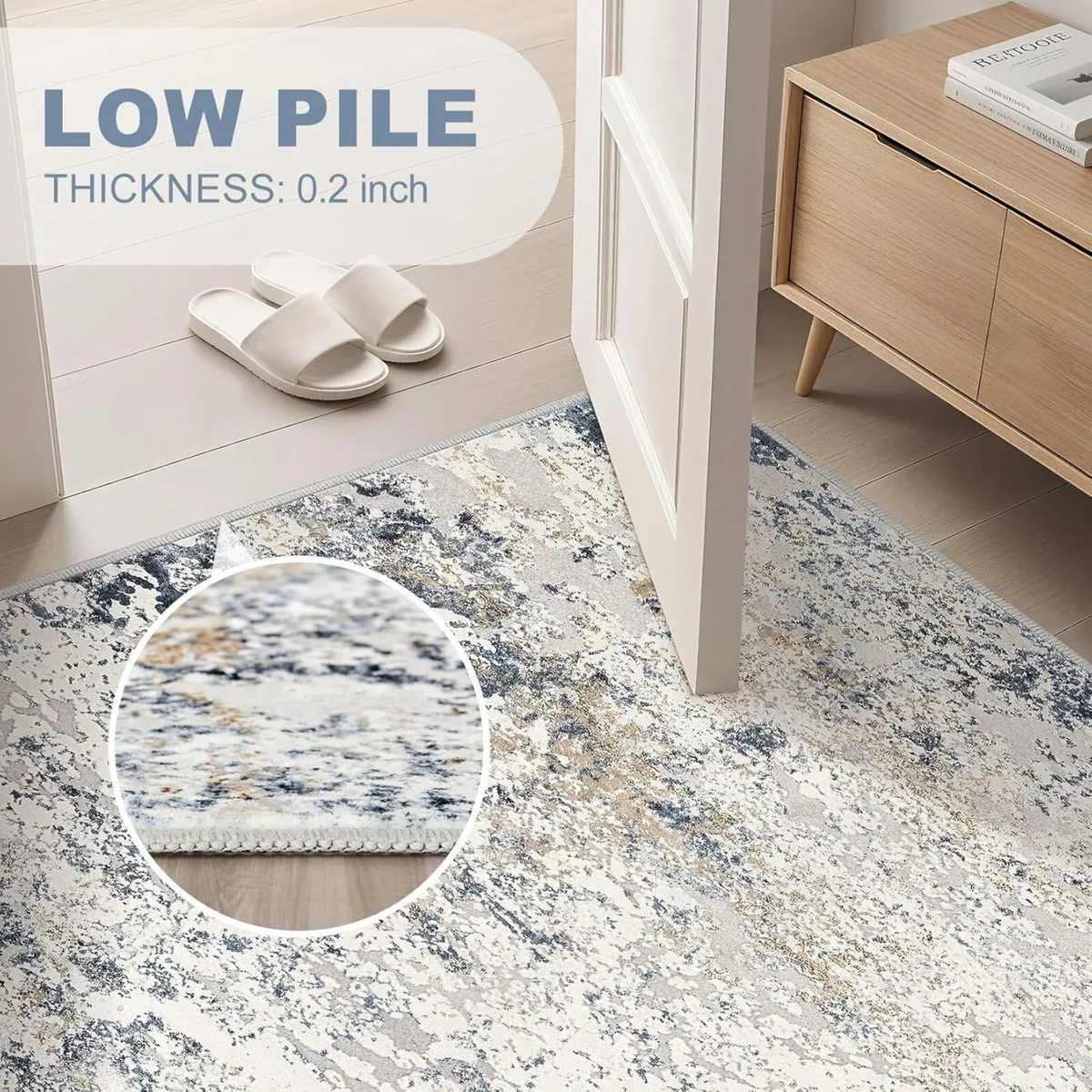 Rugs Living Room Washable - Area for Bedroom - Image 2