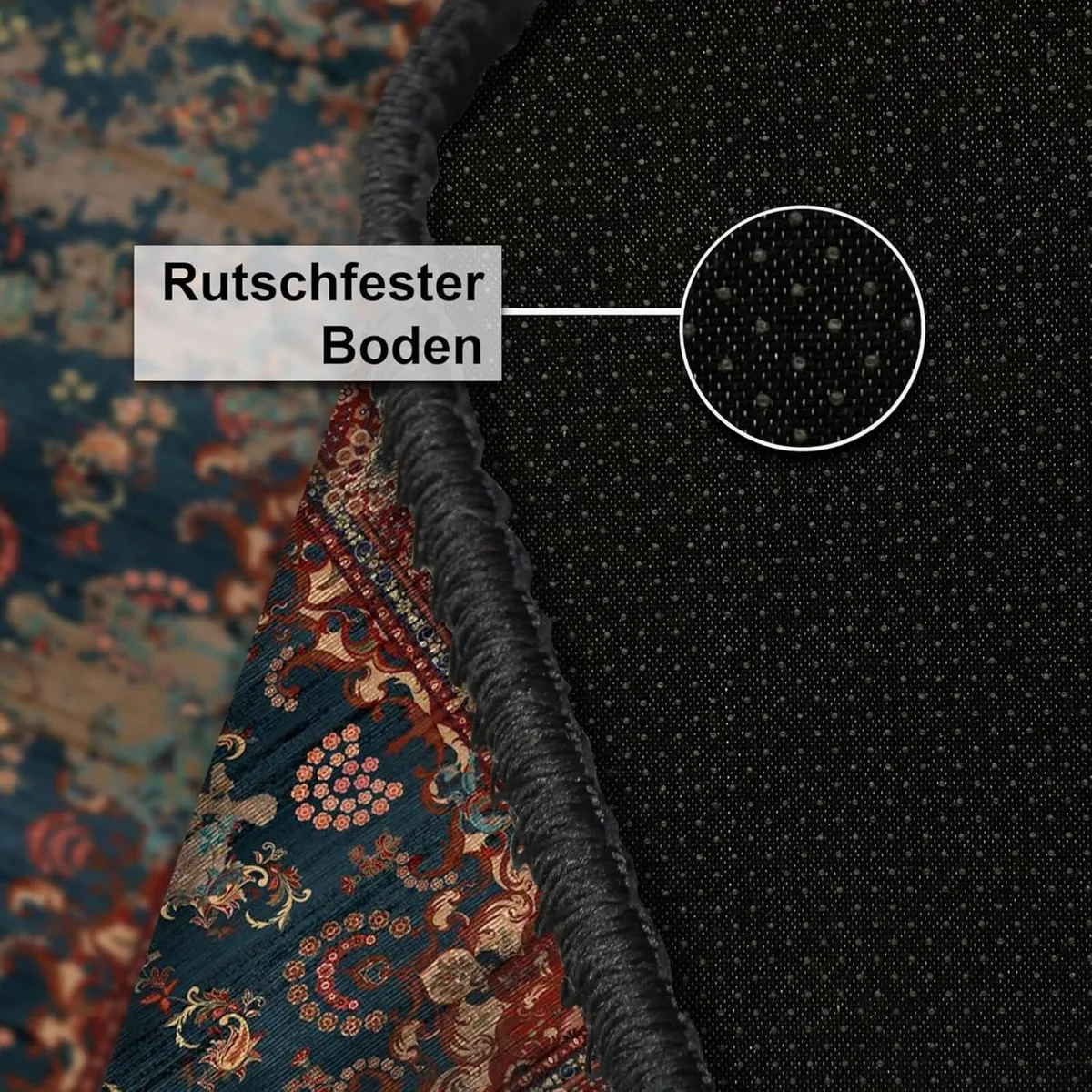 Kinevart Printed Chenille Print Rug Machine Made - Image 4