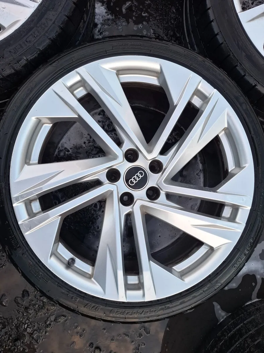 20" Genuine Audi S Line Alloys with tyres - Image 1