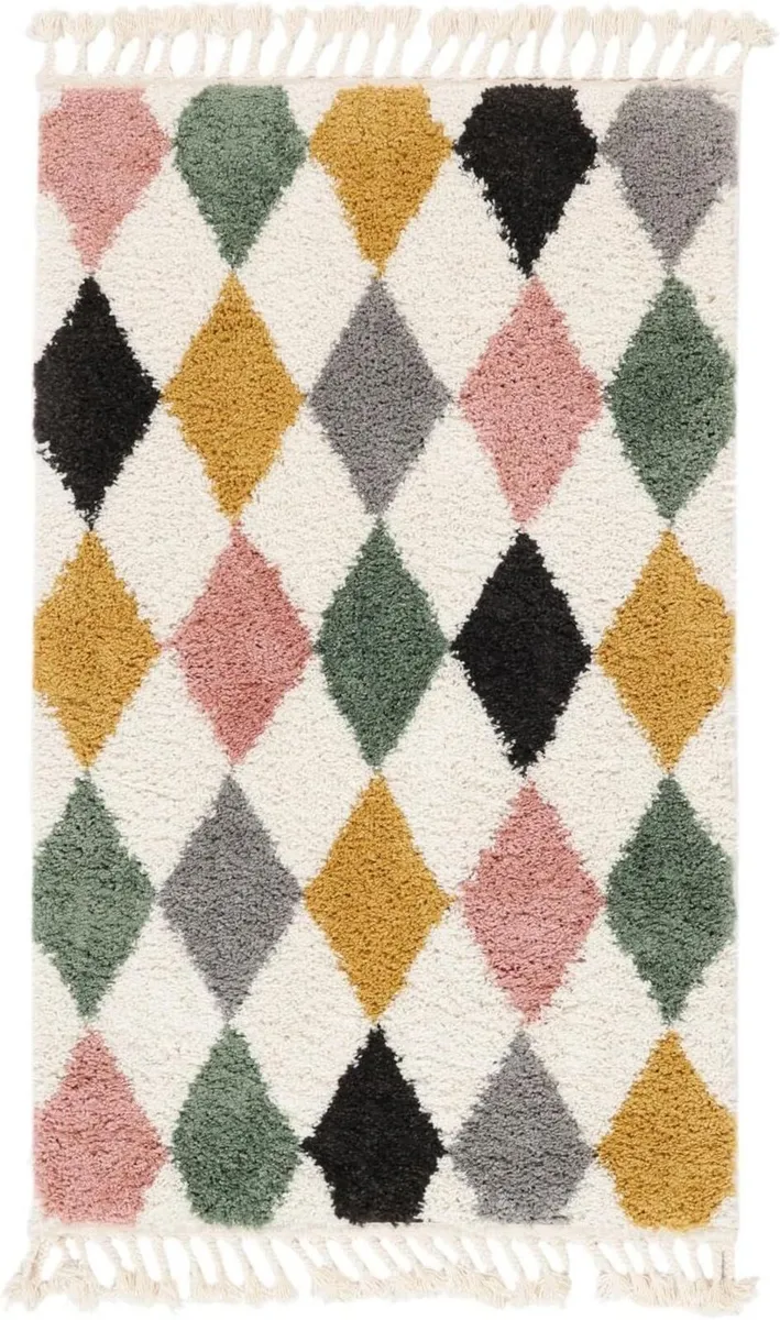 Jester Kids Rug Shaggy/Handloom 3′3″ x 5′3″ ft - Image 1