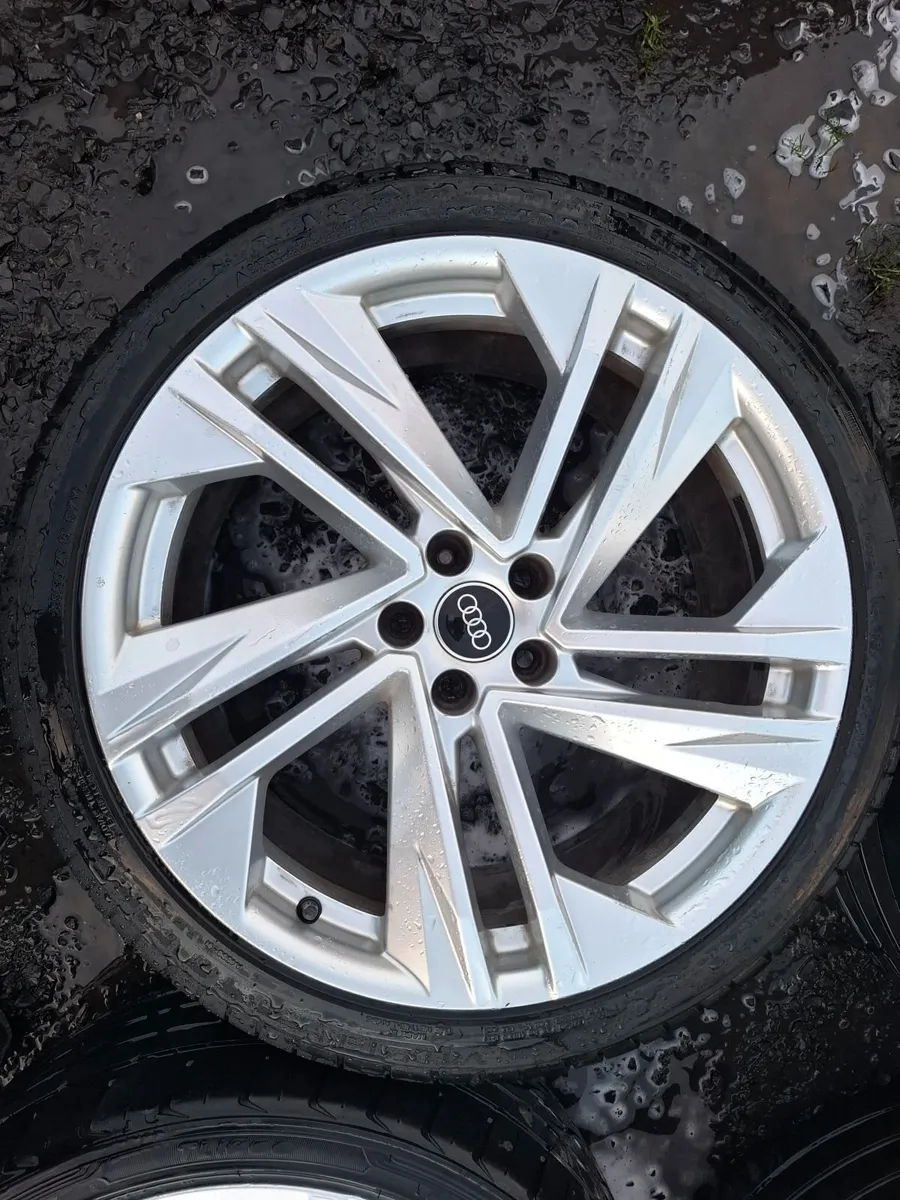 20" Genuine Audi S Line Alloys with tyres - Image 2