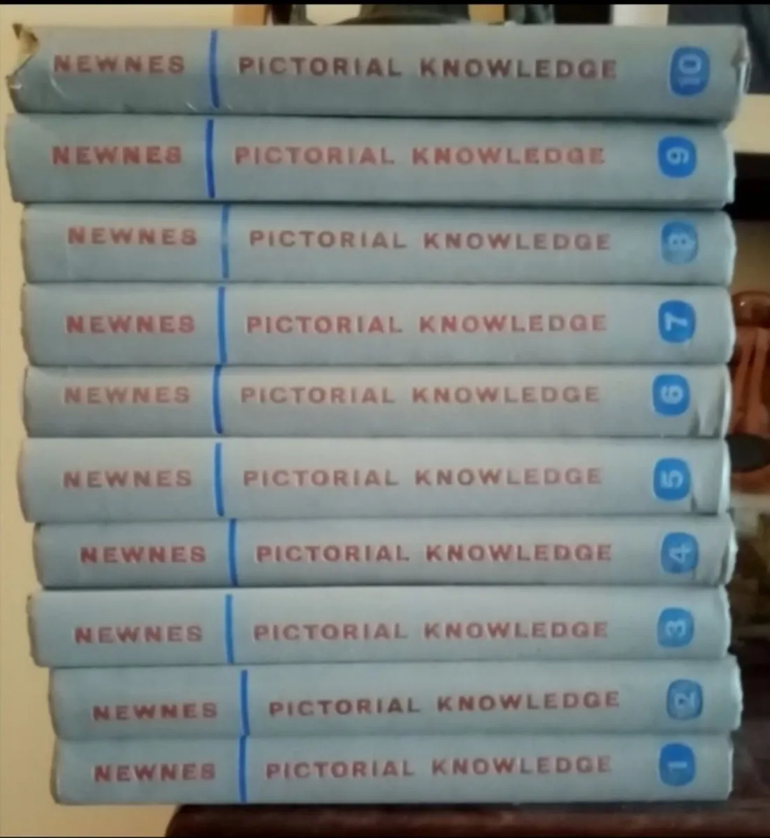 Vintage Pictorial Knowledge Book Set - Image 1