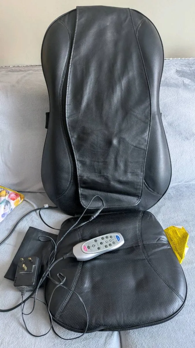Massage Seat Cushion – Shiatsu Back Massager - Image 1