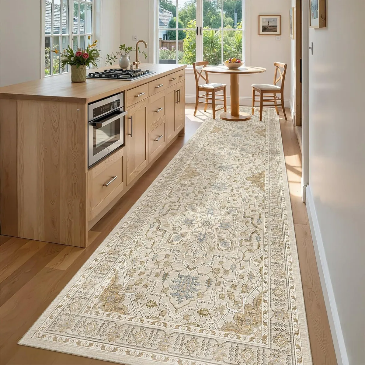 3x12 Hallway Runner Rug Non Slip Washable 12ft - Image 2