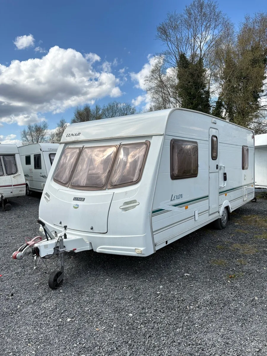 Lunar 4 Berth Fixed Bed Caravan For Sale - Image 1