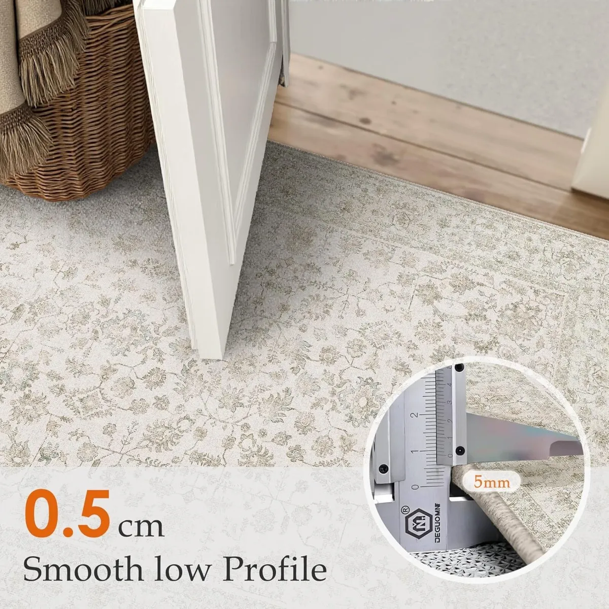 Rugs Living Room 200x300 cm Large Vintage - Image 3