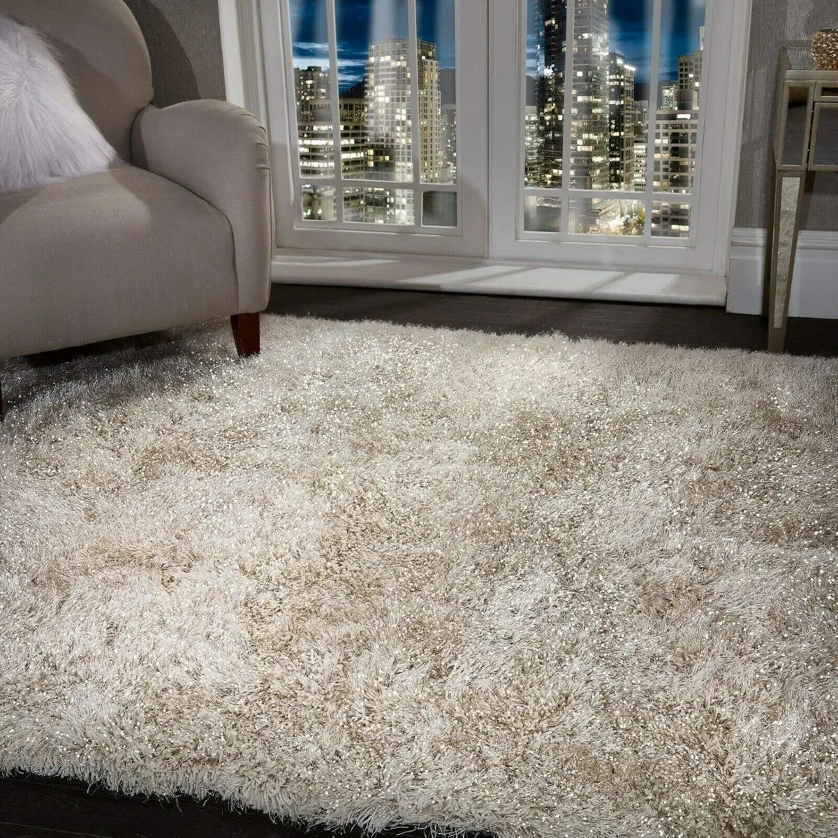SHAGGY RUG Super Plush Extra Large Rugs Living - Image 4