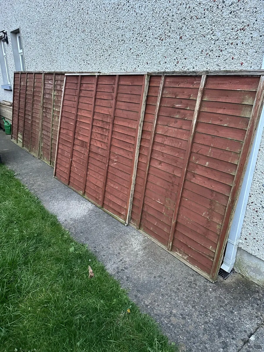 Garden fence panels