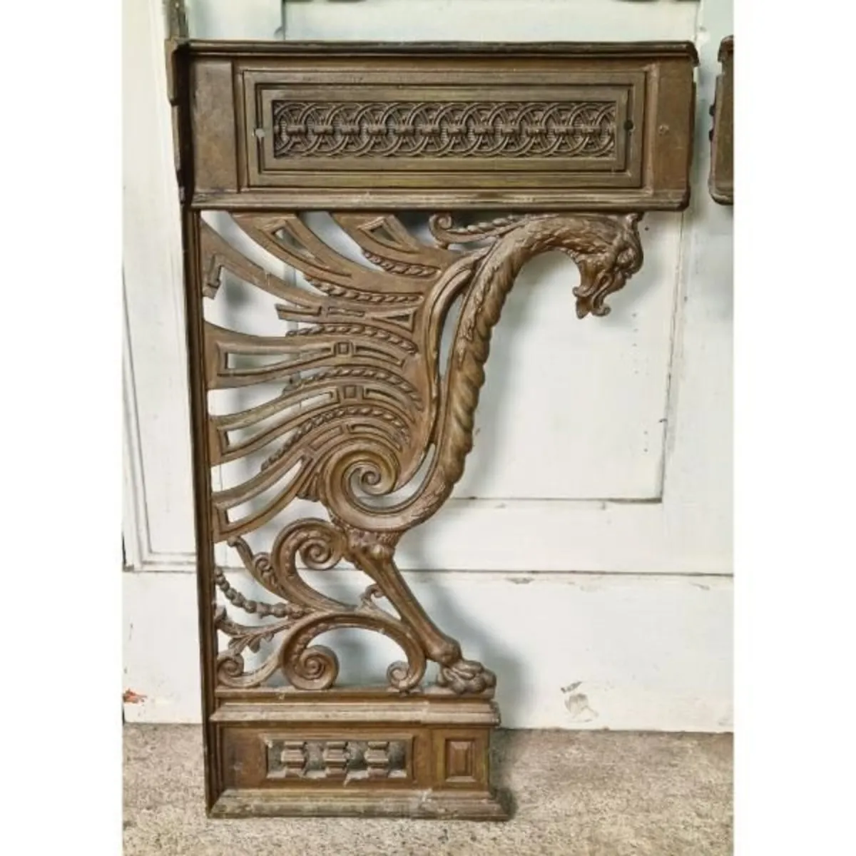 Victorian style Cast Iron Brackets Pair KAS1227 - Image 2