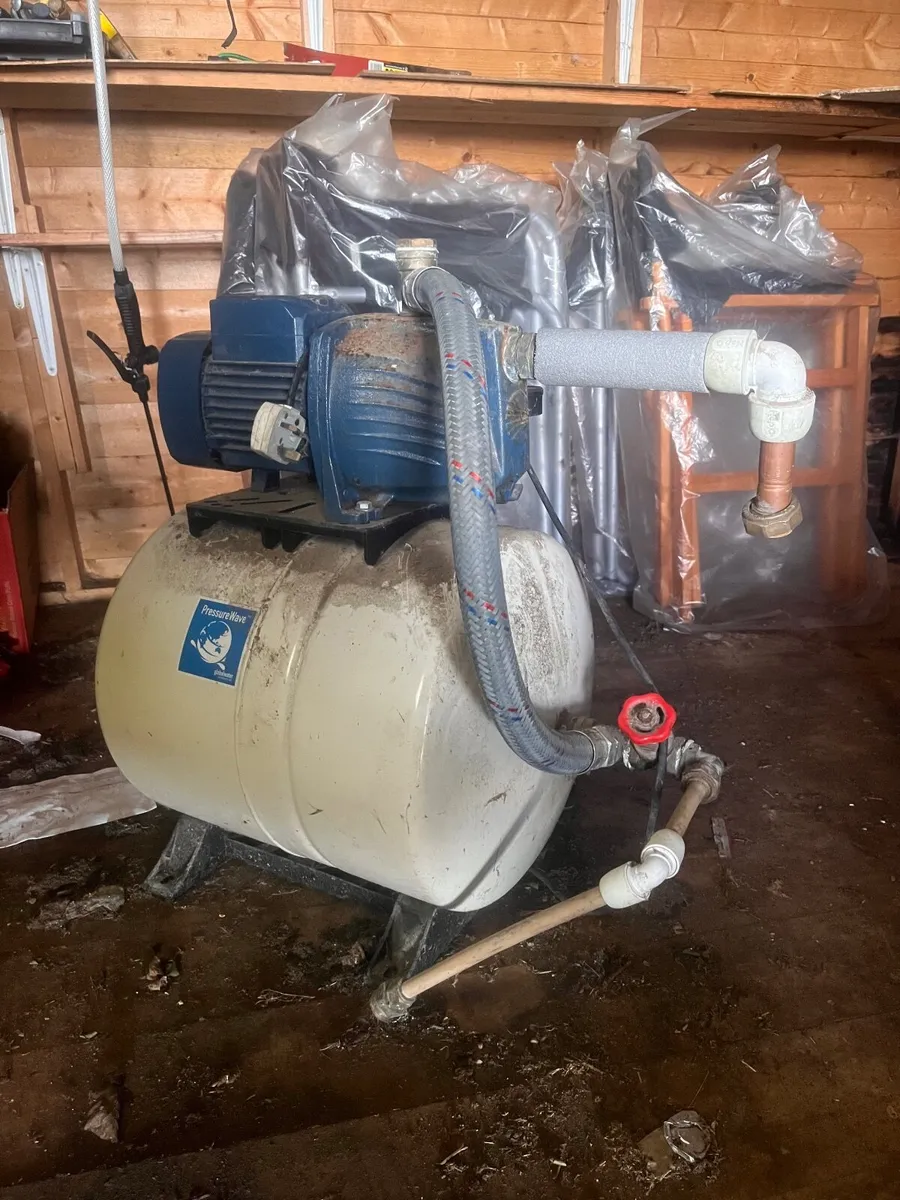 Water pump and pressure valve