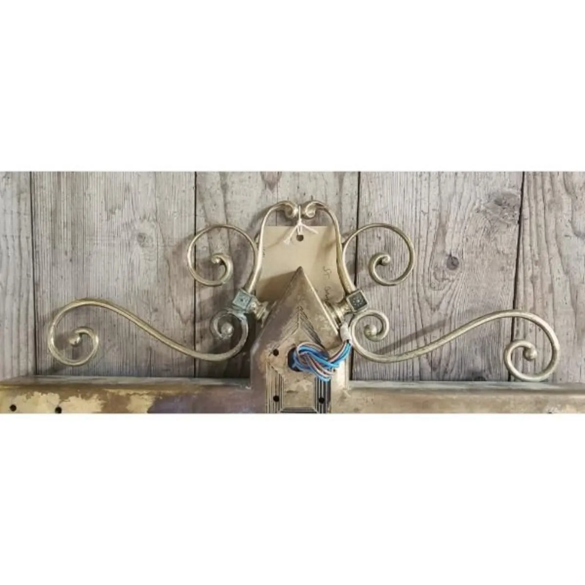 Brass Framed Mirror St James Church Piccadilly KAS - Image 4