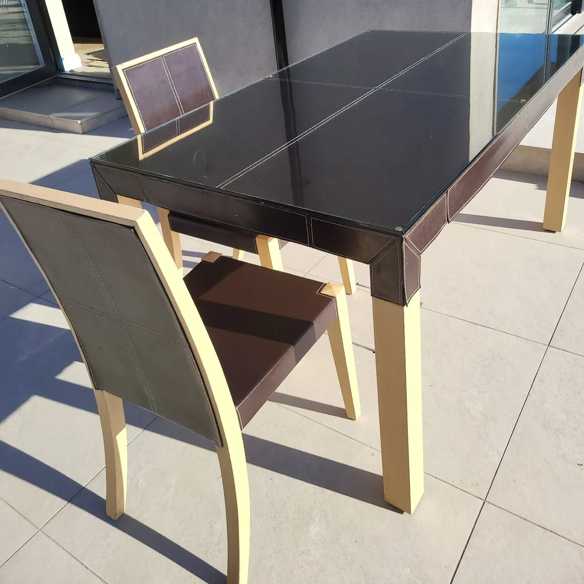 dining table and chairs - Image 1