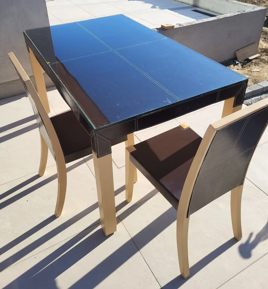 dining table and chairs - Image 2