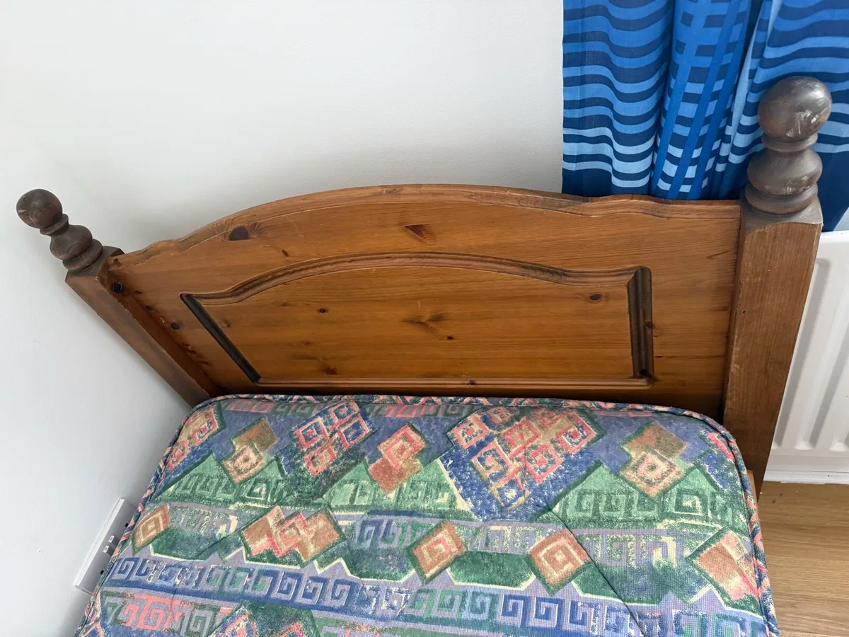 Single bed & mattress - Image 3