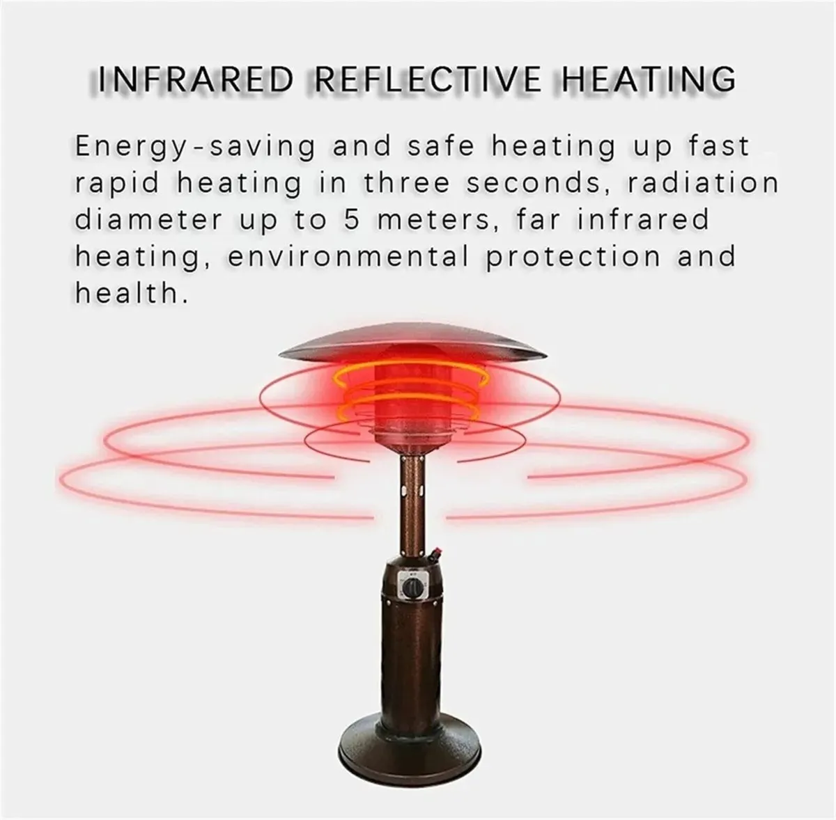 Tabletop Gas Patio Heater for Garden & Patio - Image 3