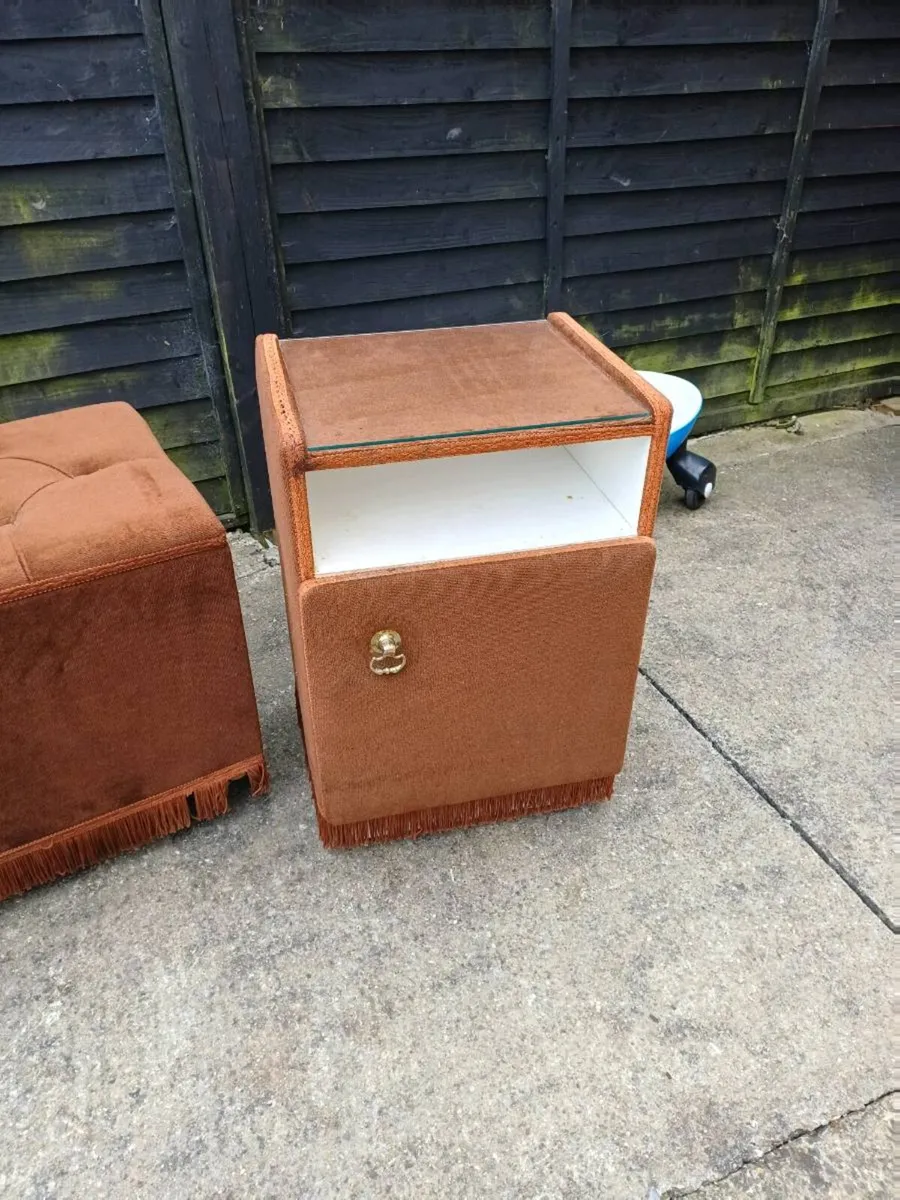 1960s Ottoman & Locker Set - Image 3