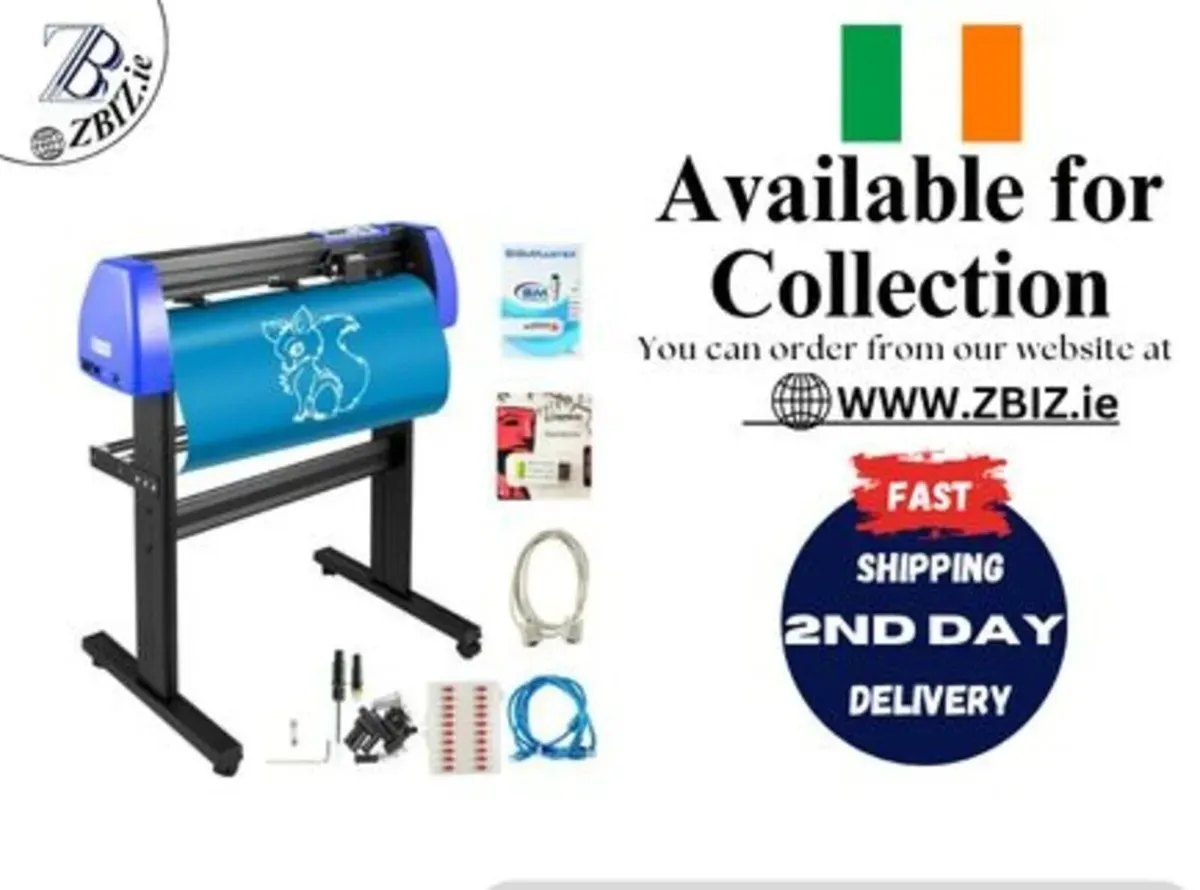 Vinyl Cutter Machine, 34" Signmaster Vinyl Plotter - Image 1