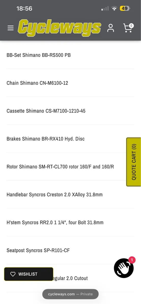 Scott Addict Gravel 30 (size M) - Image 4