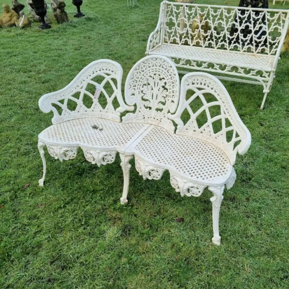 Bench – Cast Iron – Lovers – H29