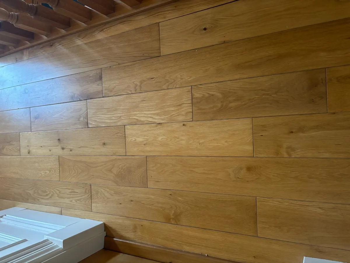 Solid Oak flooring - Image 1