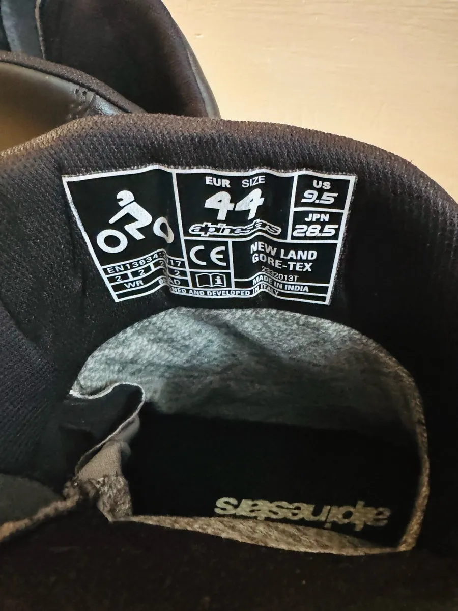 Alpinestar New Land goretex short boots - Image 3