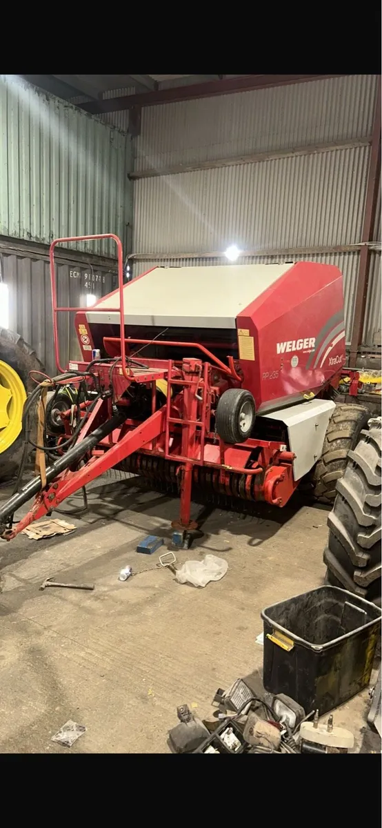 Welger baler