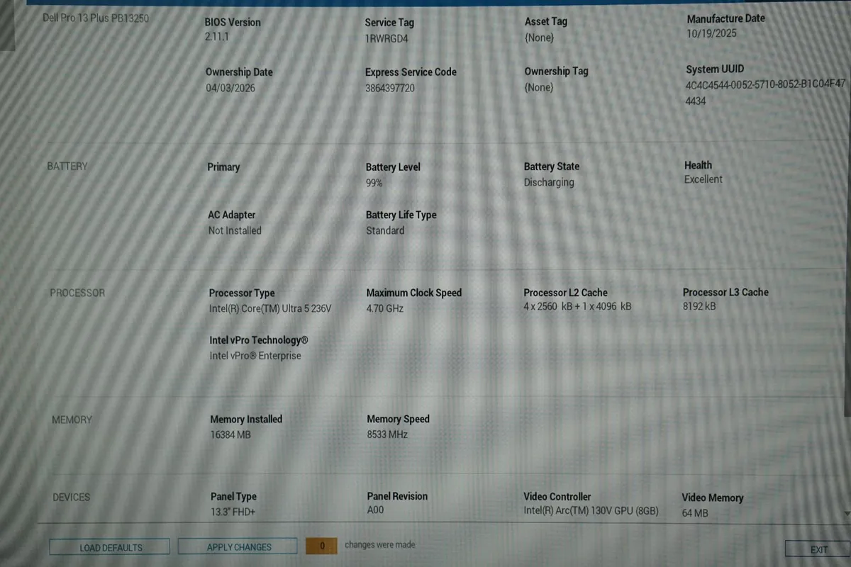 New Dell Pro 13 Plus PB13250 | Ultra 5 236V - Image 2