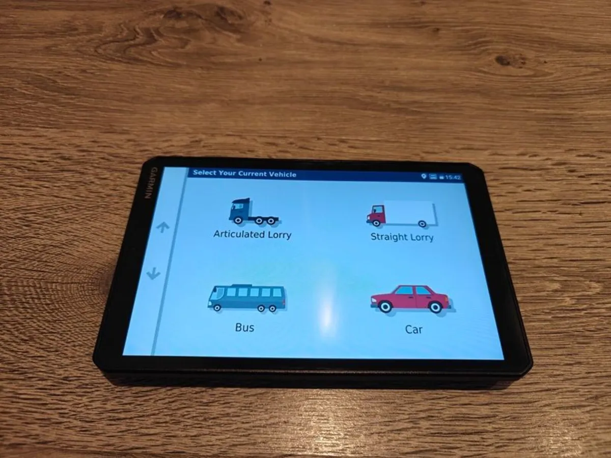 Garmin LGV800 HGV sat nav - Eircodes - Europe map - Image 2